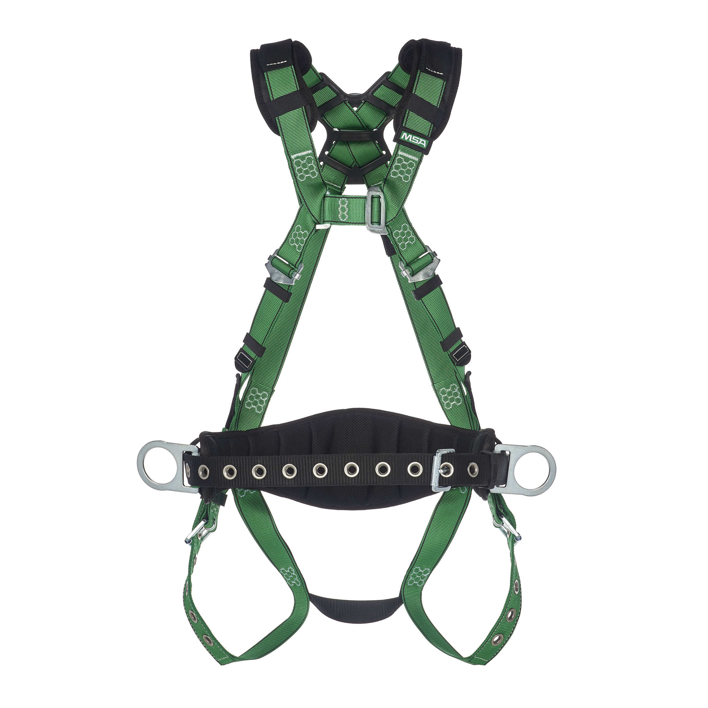 V-FORM Construction Harness, Extra Large, Back & Hip D-Ring, Tongue Buckle Leg Straps, Shoulder Padding